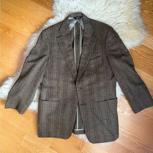 Paul Stuart Multicolor Men’s Plaid Blazer